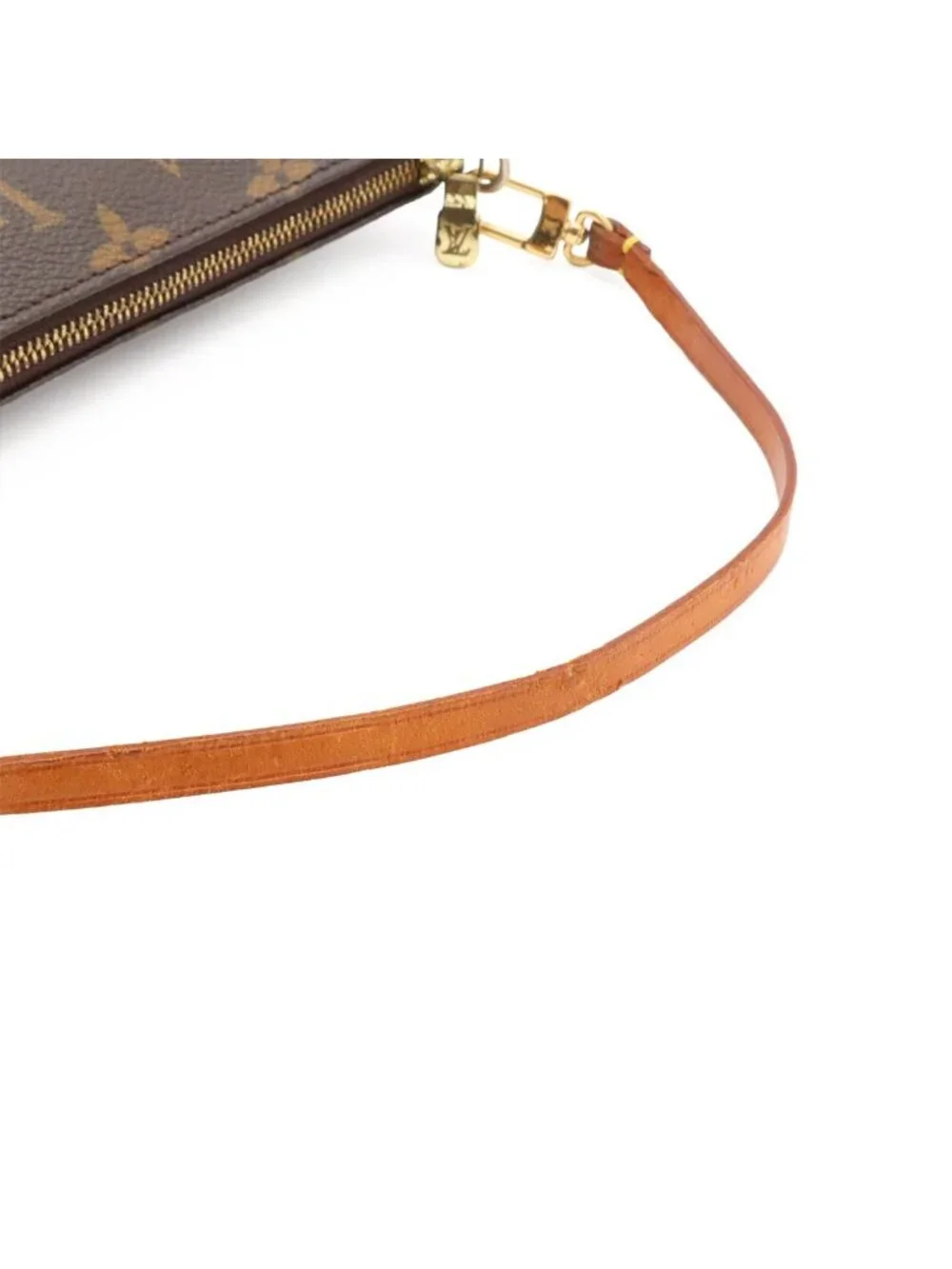 Louis Vuitton Monogram Pochette Soir Pouch Handbag Party